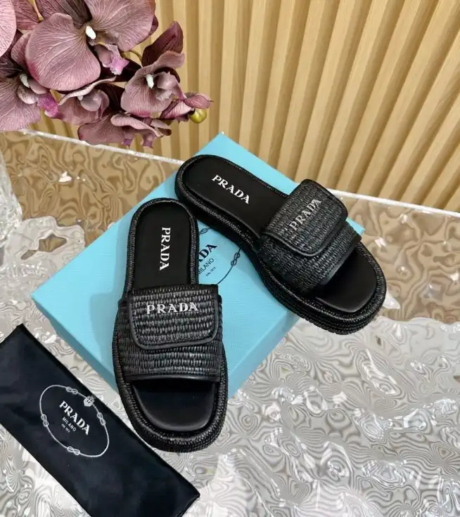 hype Prada Slippers