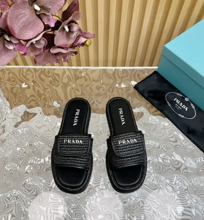 hype Prada Slippers