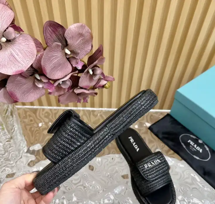 hype Prada Slippers