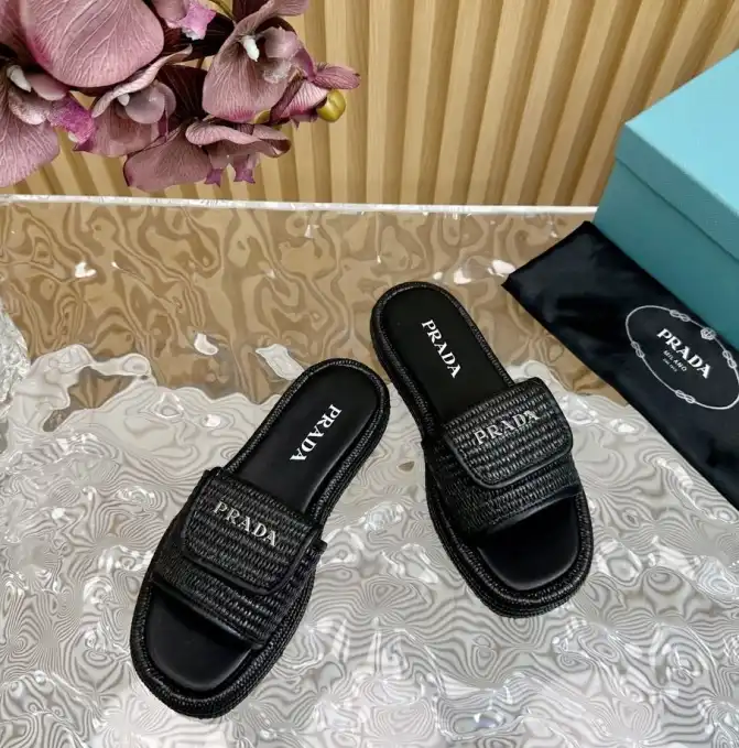 hype Prada Slippers