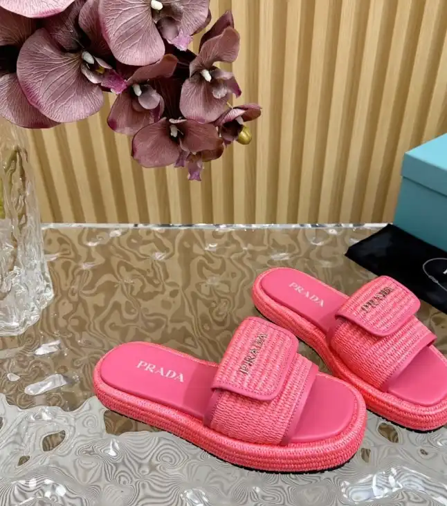 hype Prada Slippers