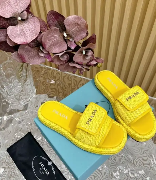 hype Prada Slippers