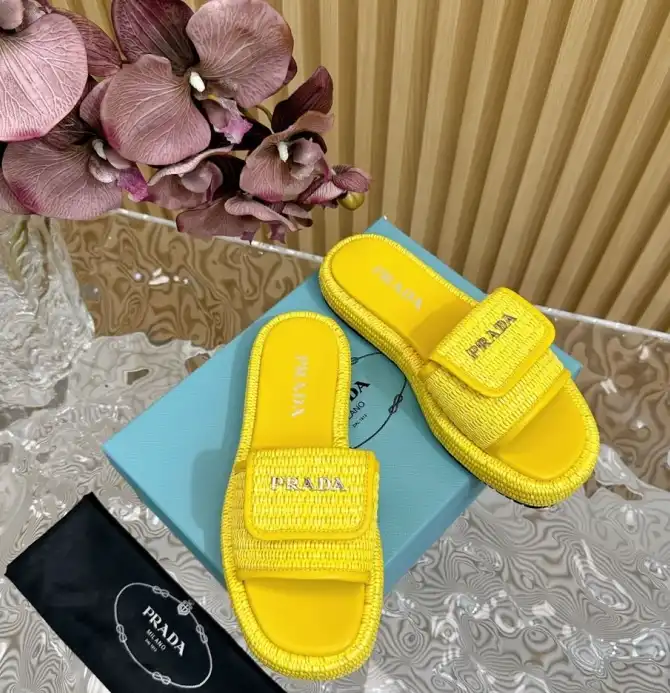 hype Prada Slippers