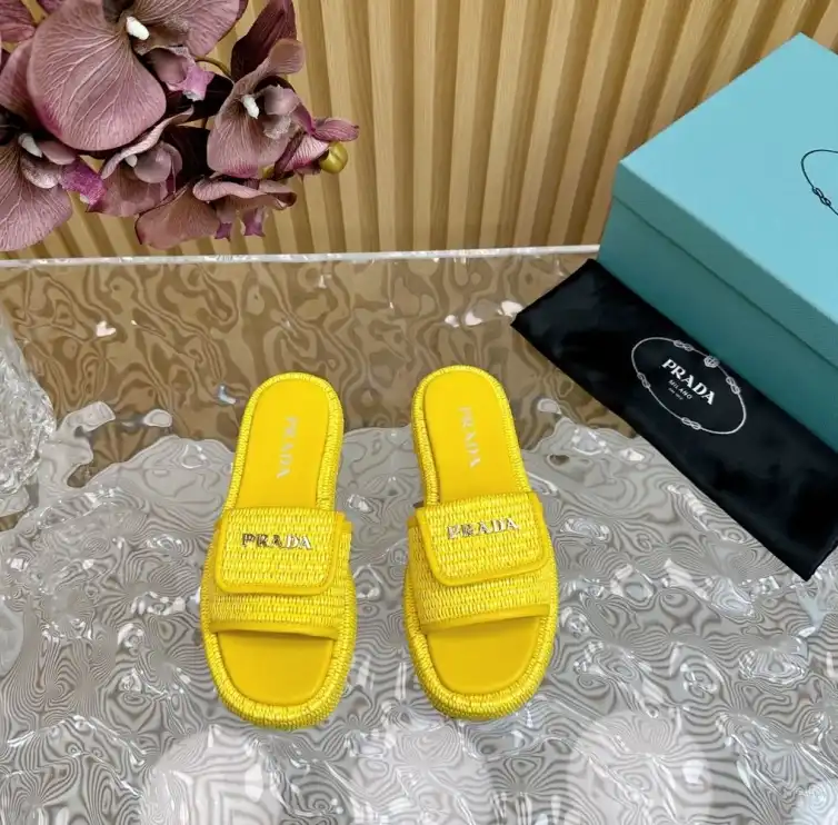 hype Prada Slippers