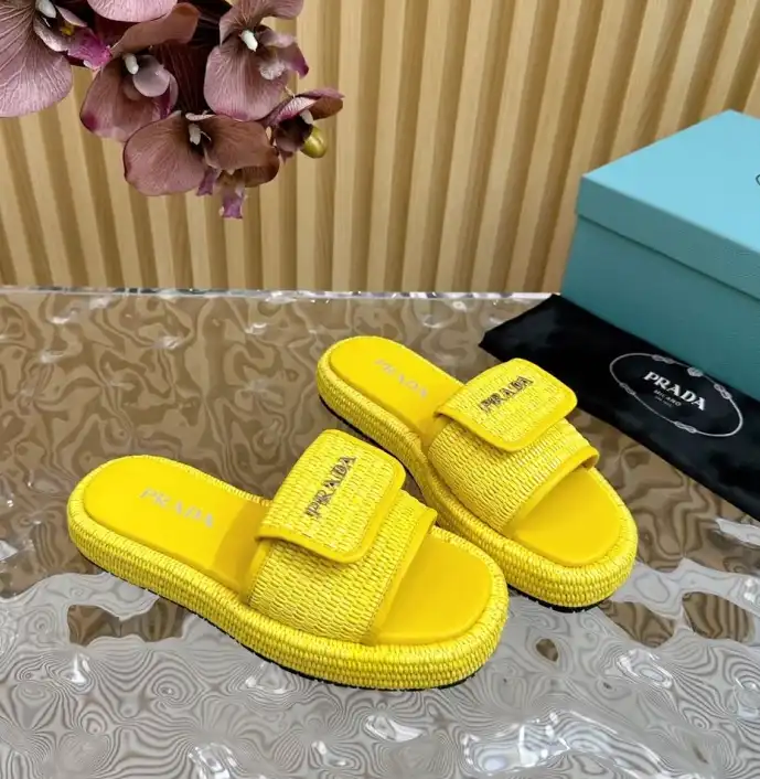 hype Prada Slippers