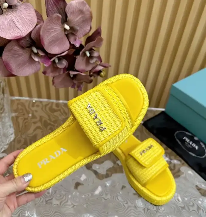 hype Prada Slippers