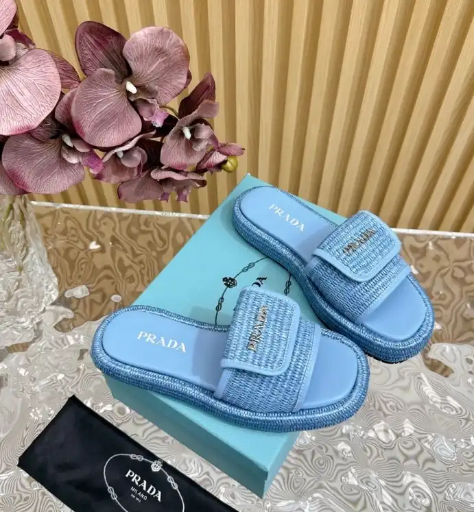 hype Prada Slippers