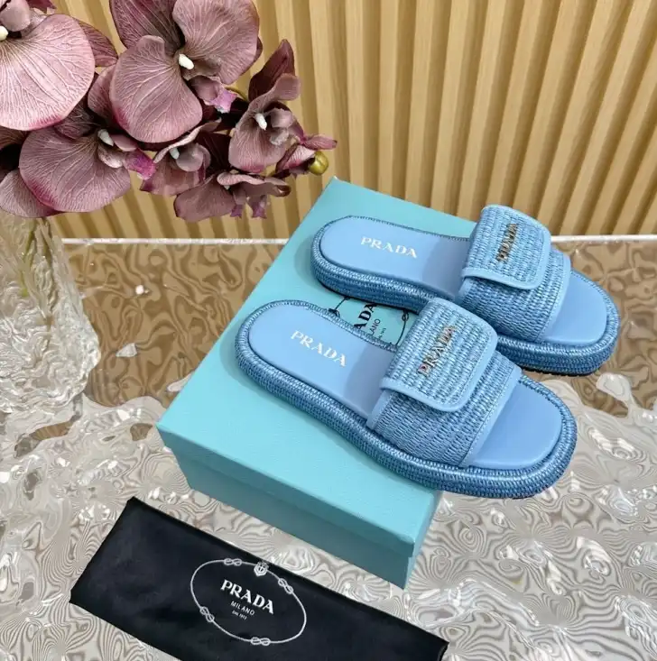 hype Prada Slippers