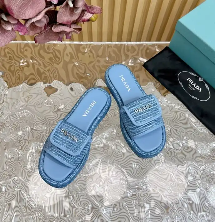 hype Prada Slippers