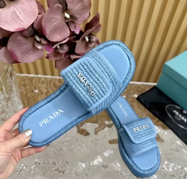 hype Prada Slippers