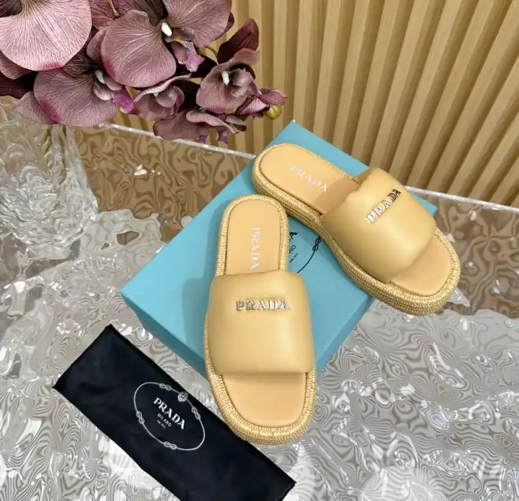 hype Prada Slippers