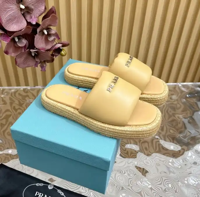 hype Prada Slippers