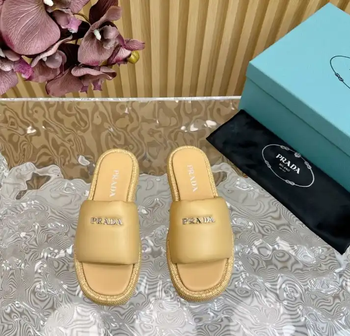 hype Prada Slippers