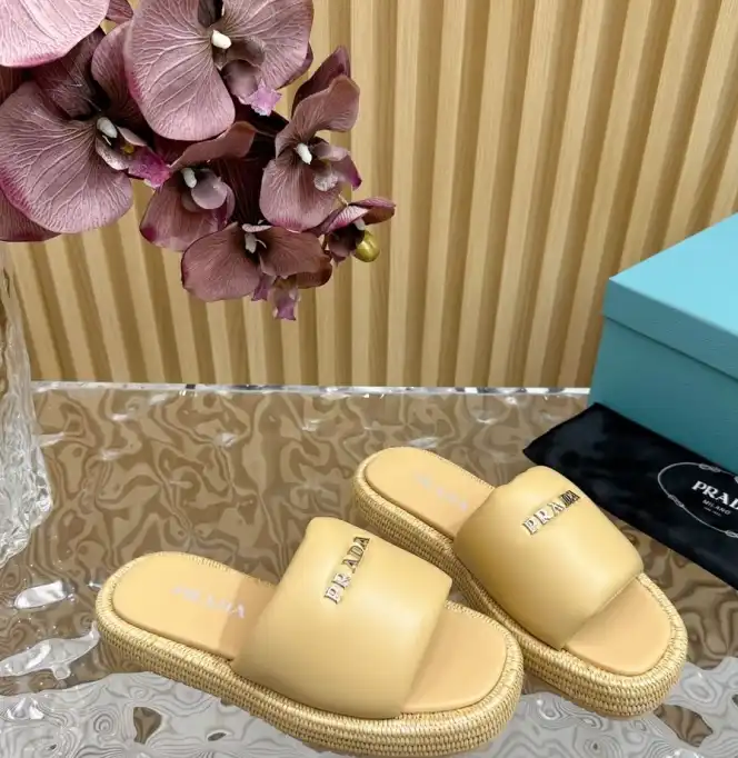 hype Prada Slippers