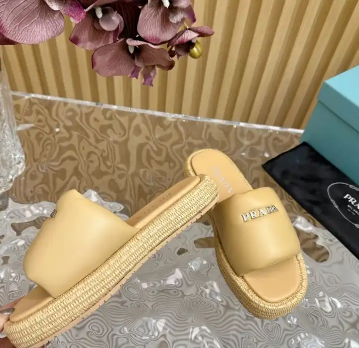 hype Prada Slippers