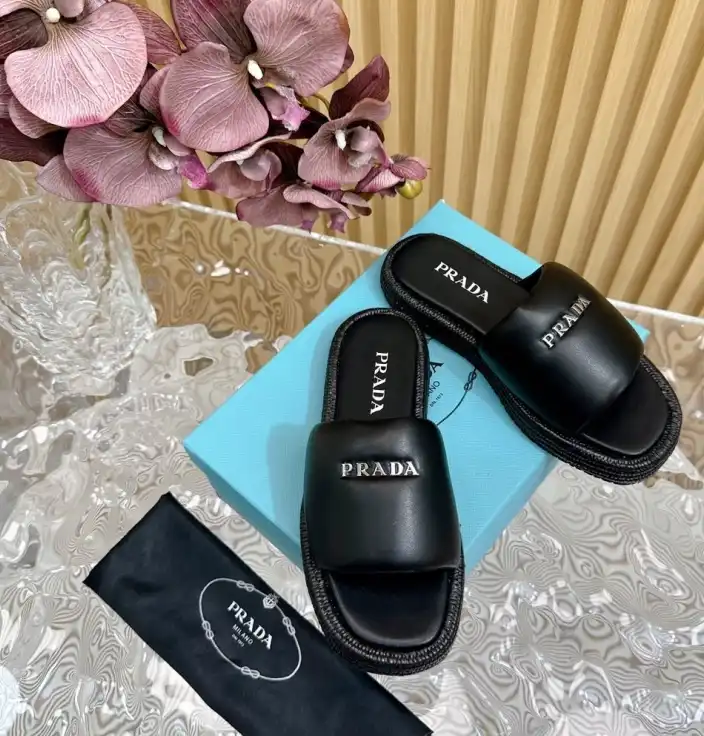 hype Prada Slippers