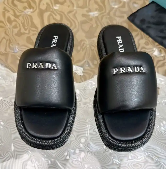 hype Prada Slippers