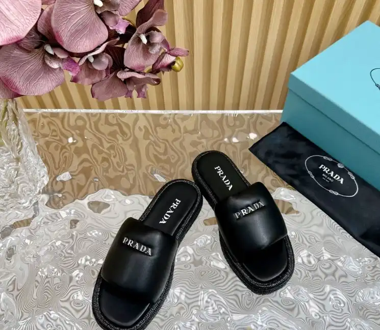 hype Prada Slippers