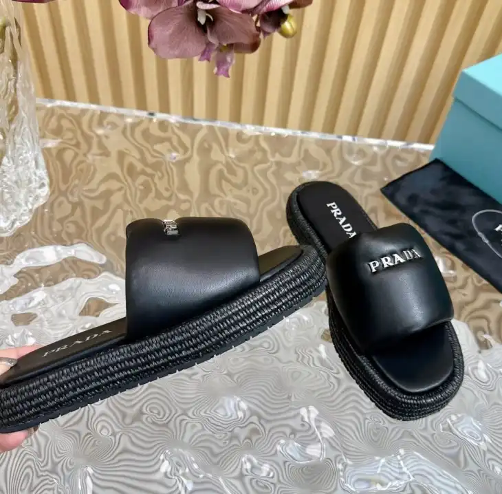 hype Prada Slippers