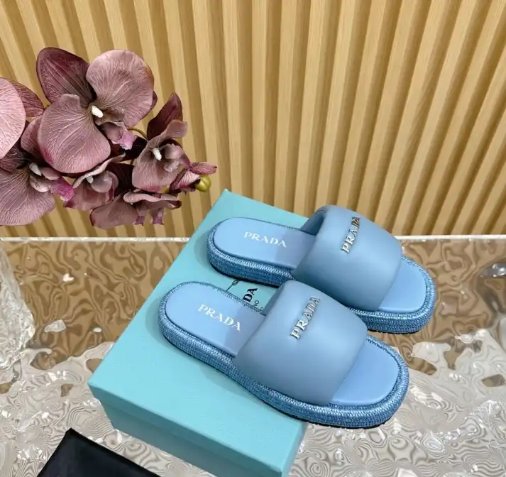 hype Prada Slippers