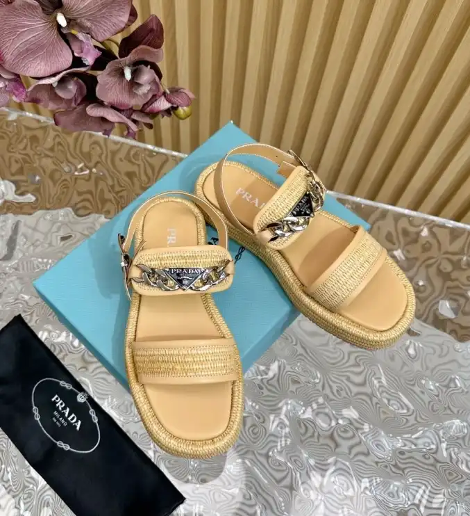 hype Prada Sandals