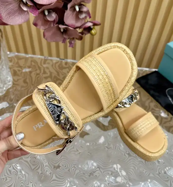 hype Prada Sandals