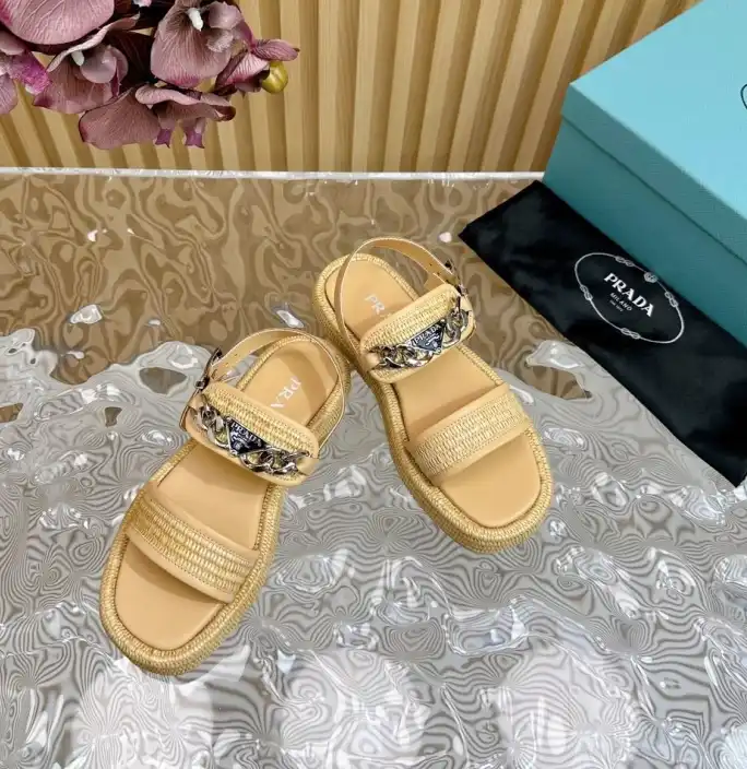 hype Prada Sandals