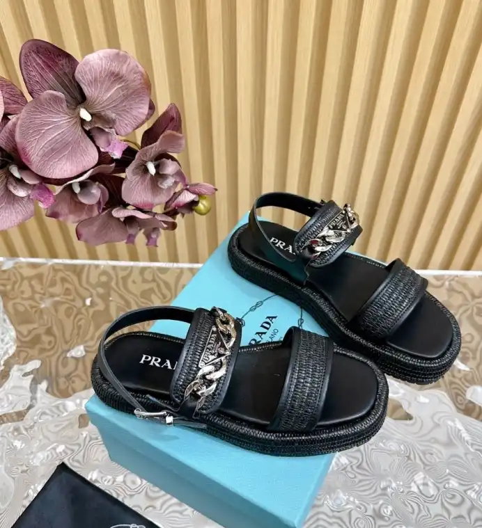 hype Prada Sandals