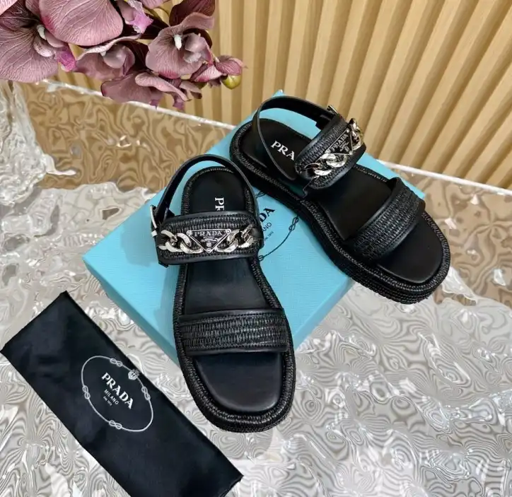 hype Prada Sandals