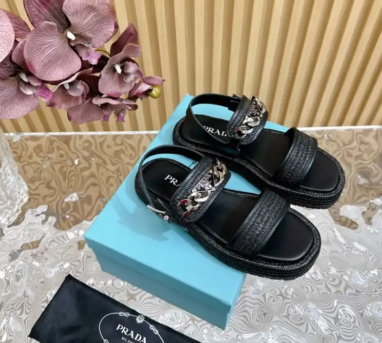 hype Prada Sandals