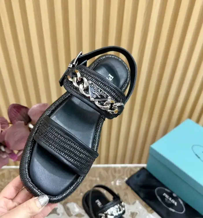 hype Prada Sandals