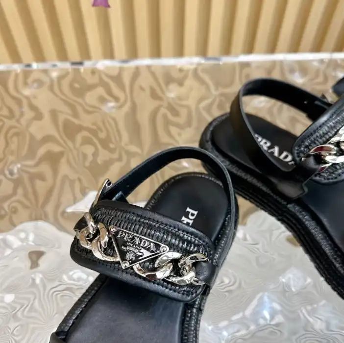 hype Prada Sandals