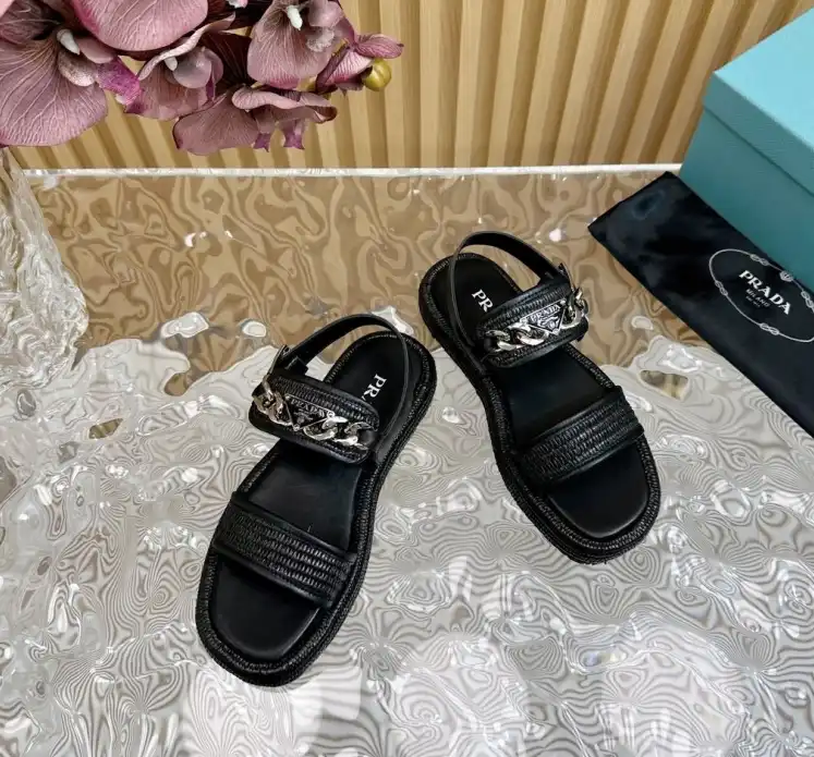 hype Prada Sandals