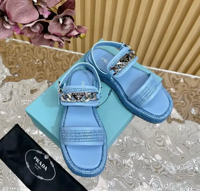 hype Prada Sandals