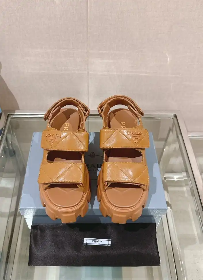 hype Prada Sandals