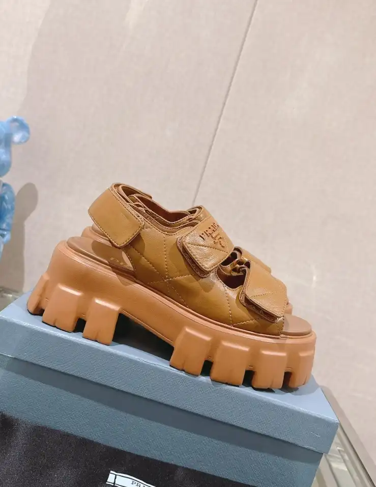 hype Prada Sandals