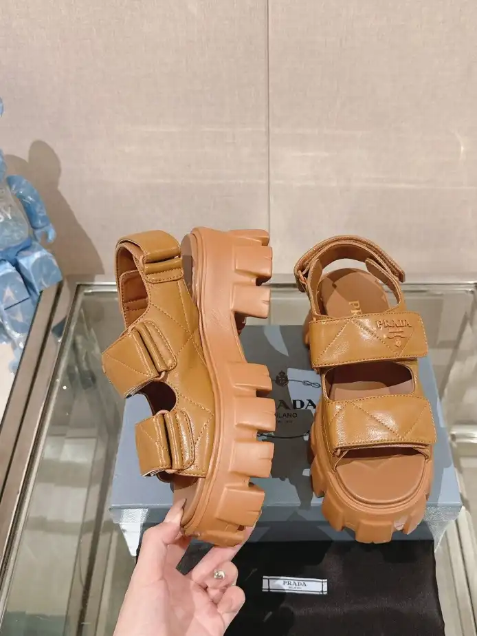 hype Prada Sandals