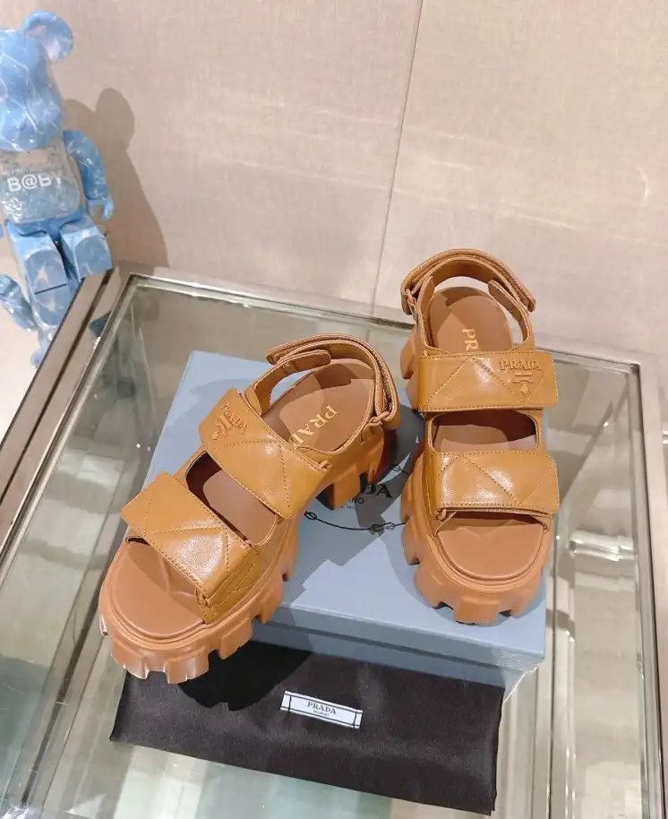 hype Prada Sandals