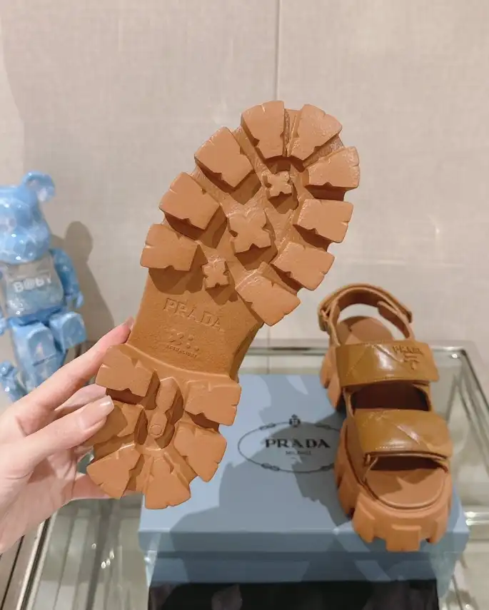 hype Prada Sandals