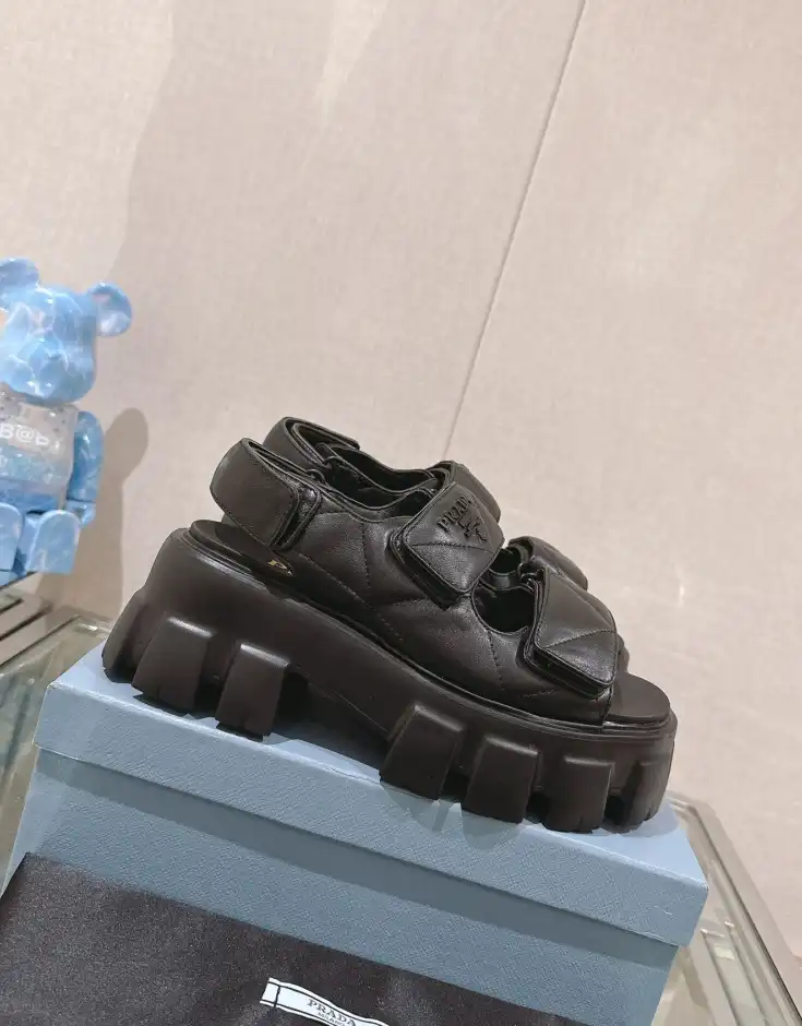 hype Prada Sandals