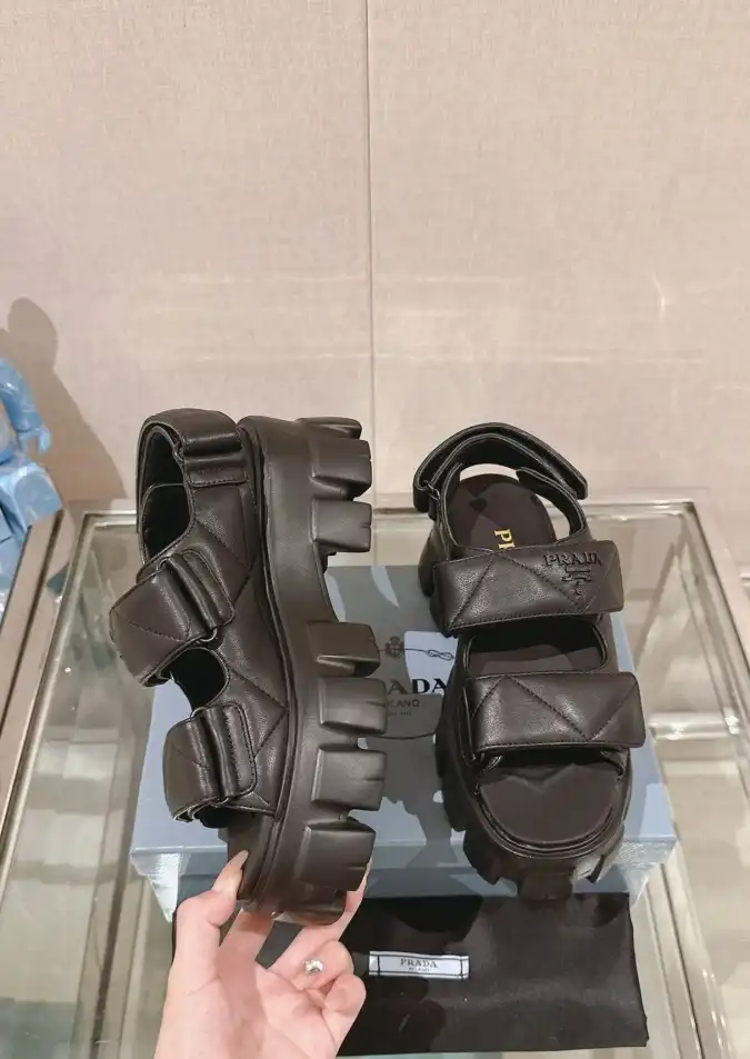 hype Prada Sandals