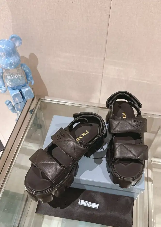 hype Prada Sandals