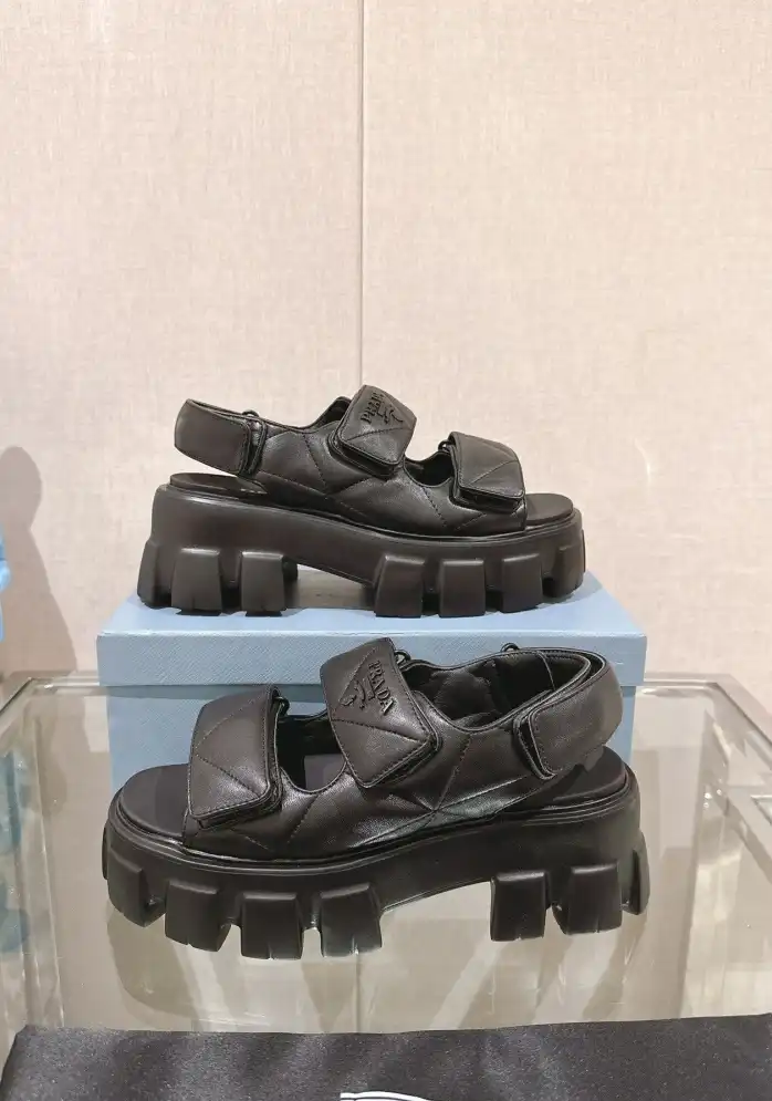 hype Prada Sandals