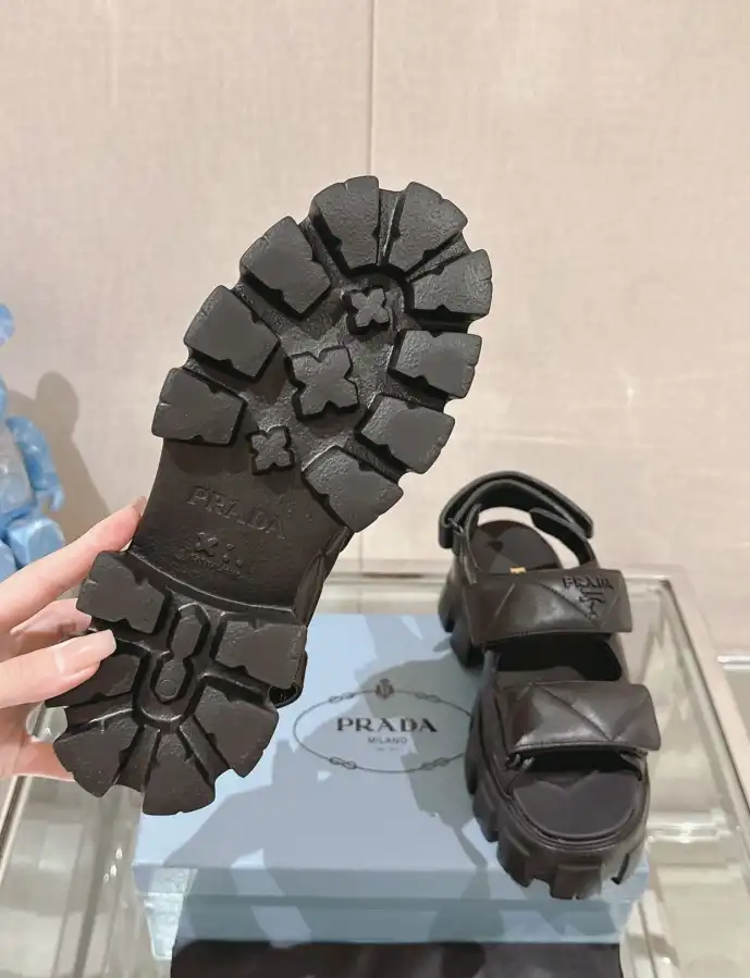 hype Prada Sandals