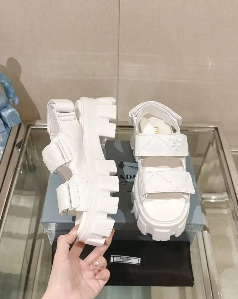 hype Prada Sandals