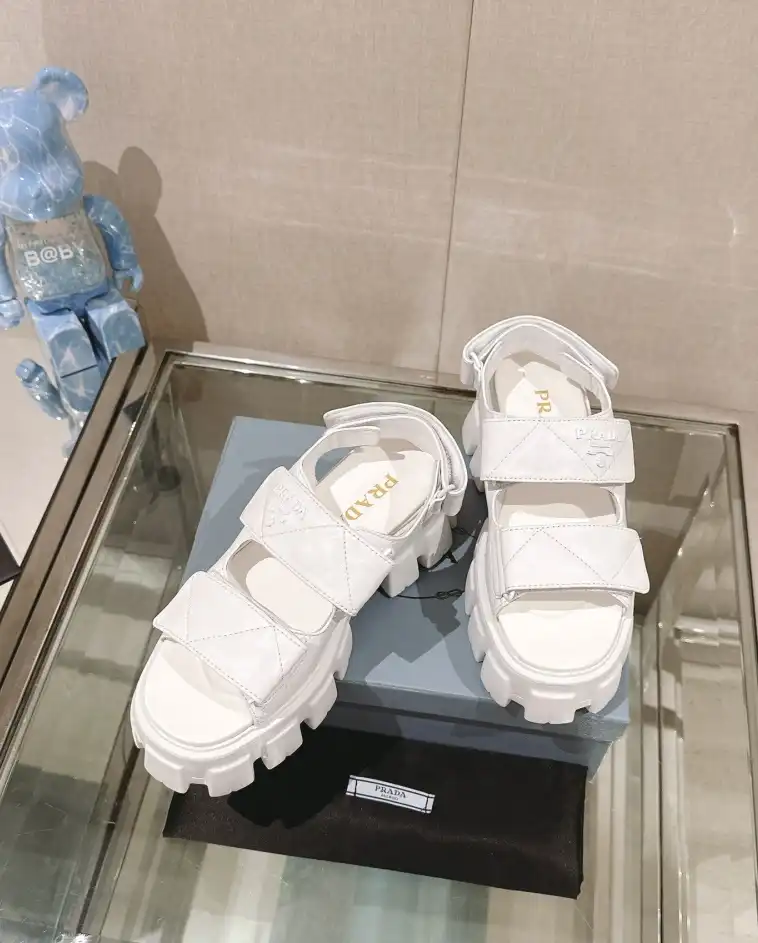 hype Prada Sandals