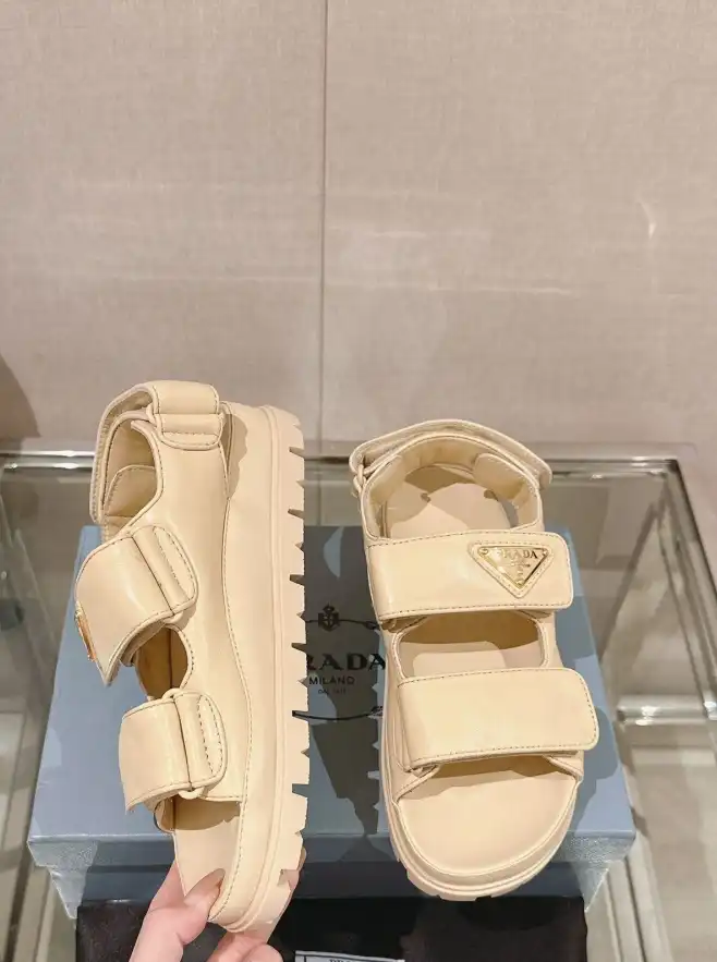 hype Prada Sandals