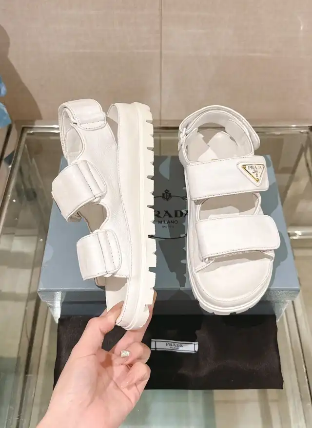 hype Prada Sandals