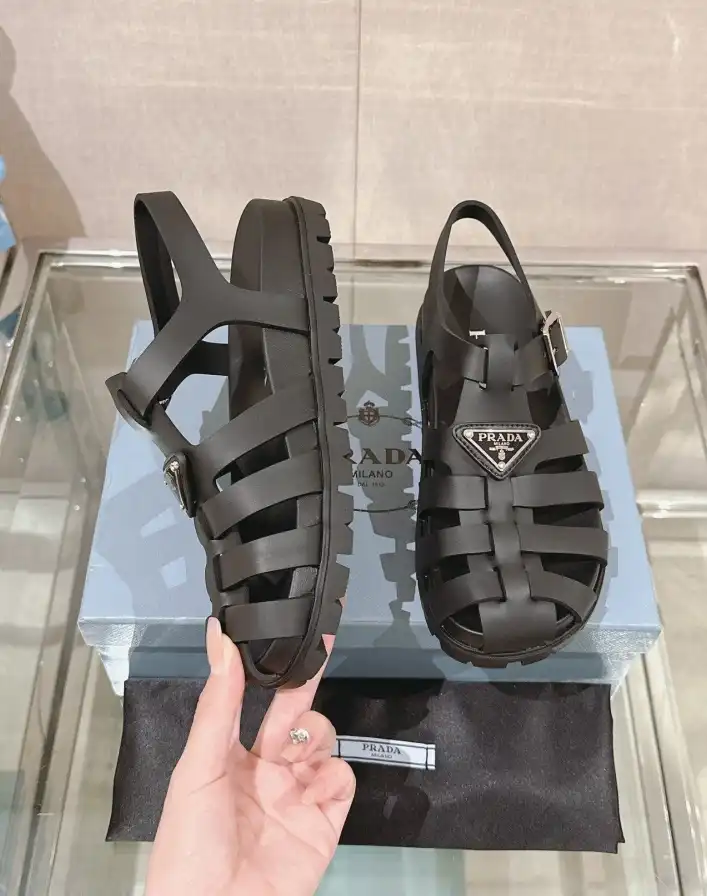 hype Prada Sandals