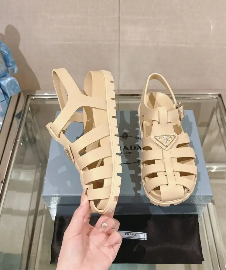 hype Prada Sandals